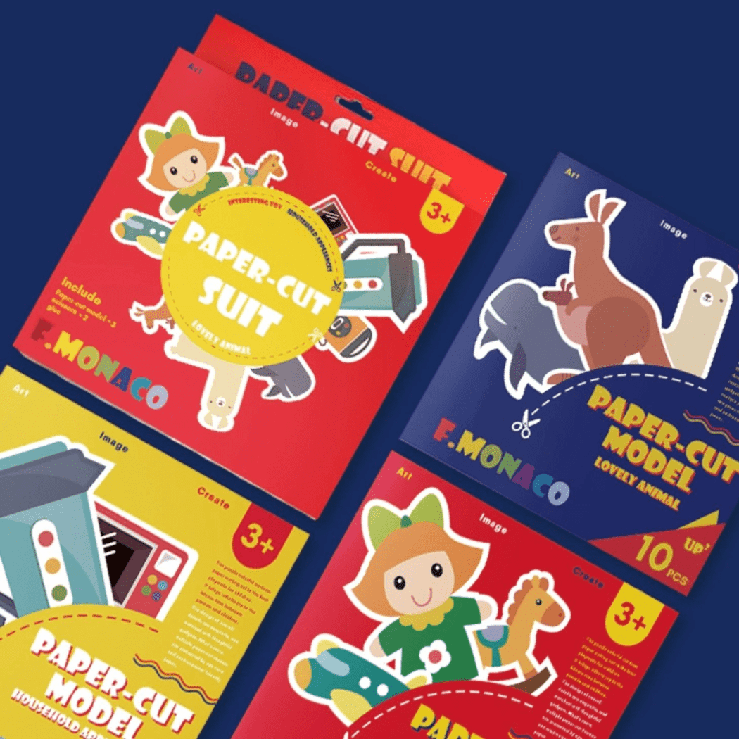 Flower Monaco Paper Cut Model-1954803095208857607