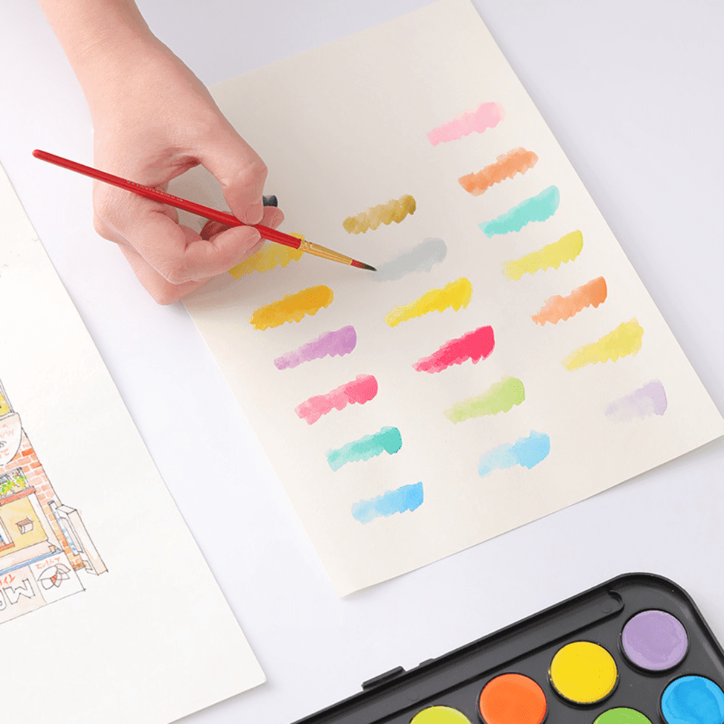 Flower Monaco Water Color 12 Colors-1935134259736088582