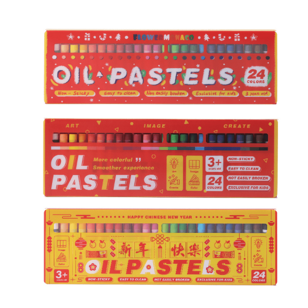 Flower Monacooil Oil Pastel-1933335106068549635