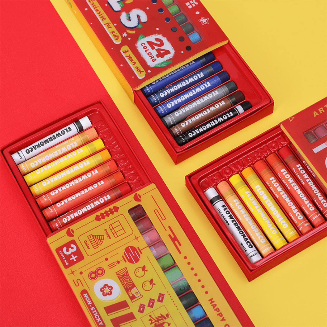 Flower Monacooil Oil Pastel-1933335105917554692