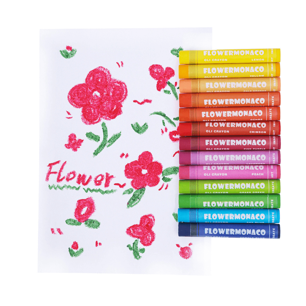 Flower Monacooil Oil Pastel-1933335106068549638
