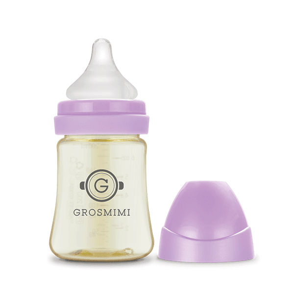 Grosmimi PPSU Feeding Bottle 200ml (Newborn) Red-1954803144168968192