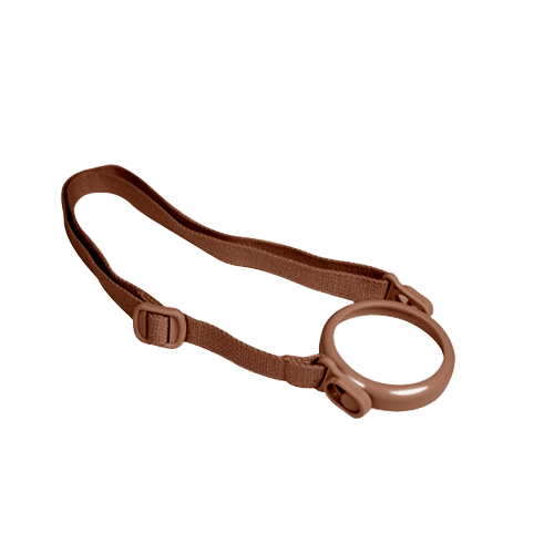 Grosmimi Straw Cup Strap Gold Brown-1954803143485296640