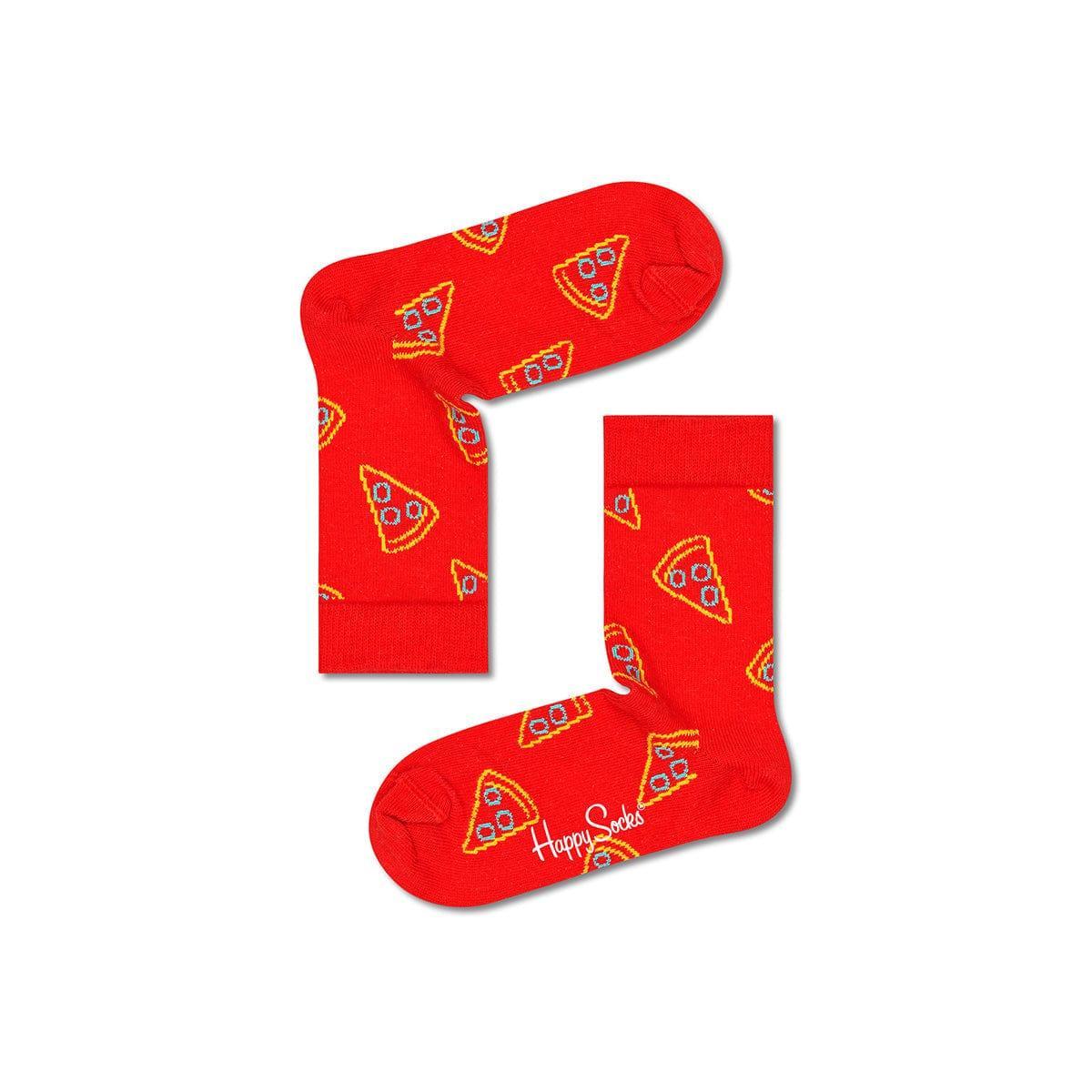 Happy Socks Kids Pizza Slice Sock Size 4-6Yrs-1954803112015433728