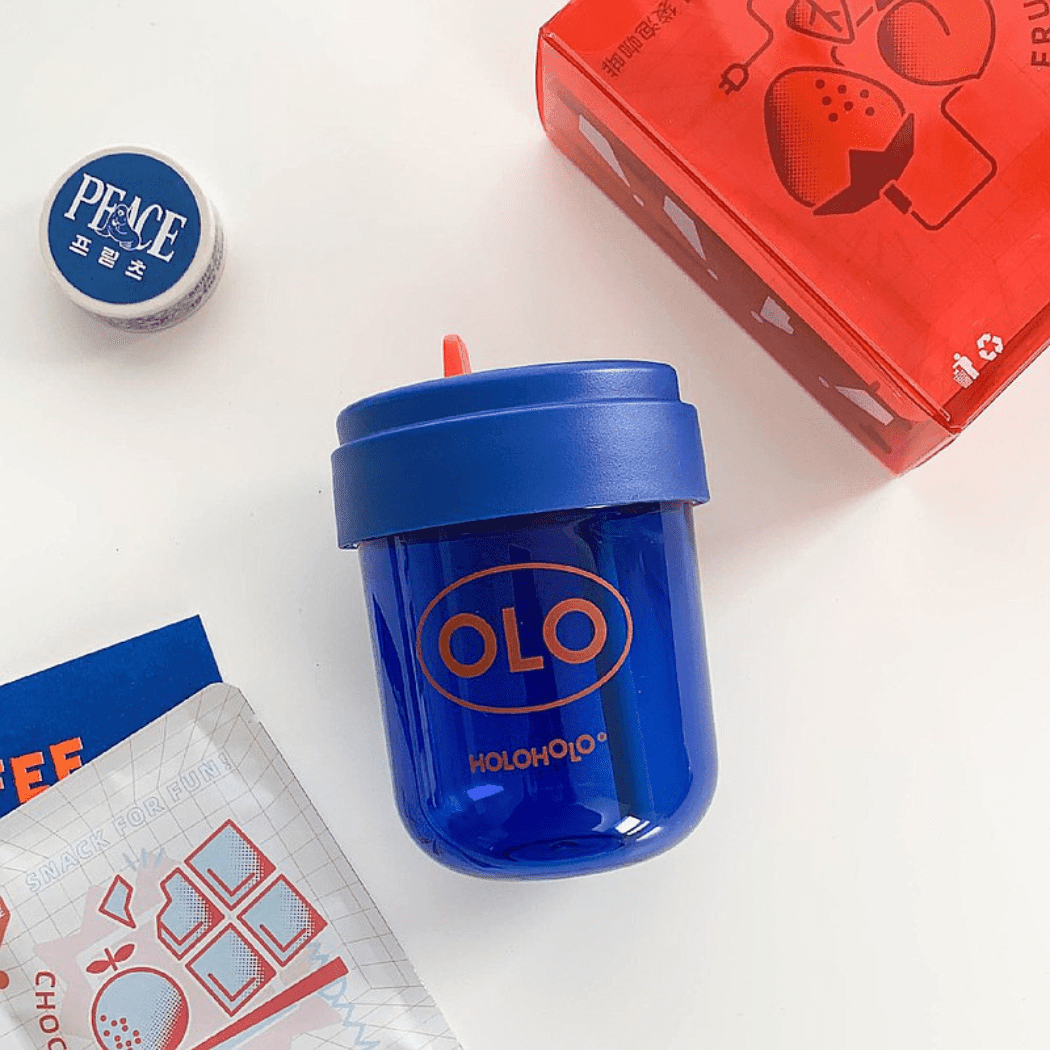 HOLOHOLO Heat-Resistant Reusable Coffee Cup Blue 450ml-1954803129061085185