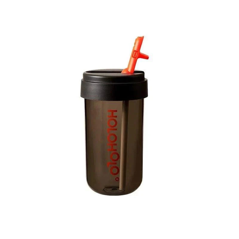 HOLOHOLO Heat-Resistant Reusable Coffee Cup Grey 450ml-1954803129765728256