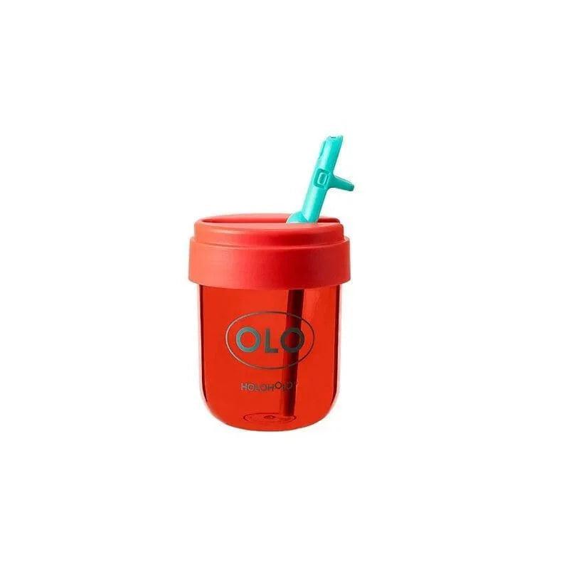 HOLOHOLO Heat-Resistant Reusable Coffee Cup Red 300ml-1954803128486465536