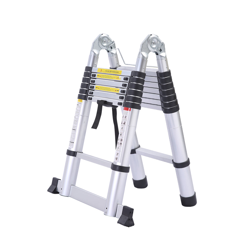 Traderight Multipurpose Ladder Telescopic 3.2M Medium-1919892889358438400