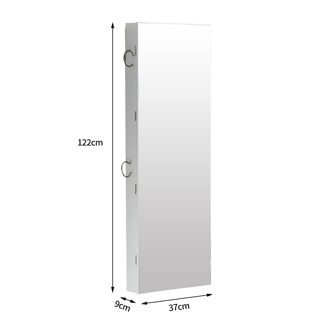 Levede Mirror Jewellery Cabinet Jewelry-1917016723299635201