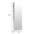 Levede Mirror Jewellery Cabinet Jewelry-1917016723299635201