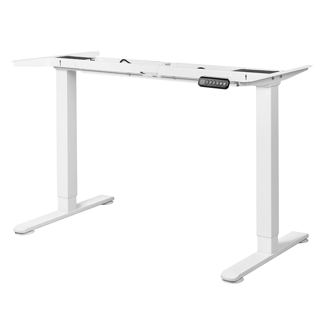 Levede Motorised Standing Desk Frame White Dual Motor-1919892876997824512