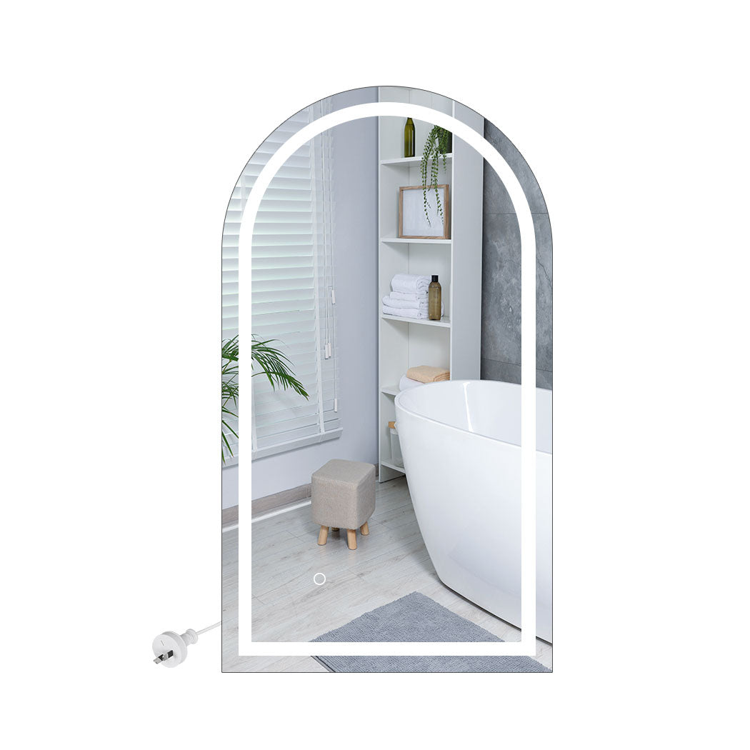 EMITTO LED Wall Mirror Arch Anti-fog 50*90cm 50x90-1910113317356179456
