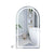 EMITTO LED Wall Mirror Arch Anti-fog 50*90cm 50x90-1910113317356179456