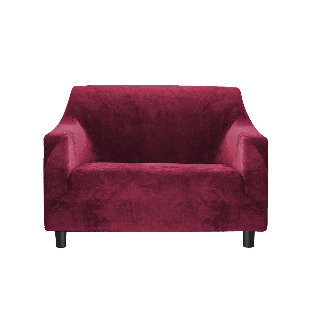 Marlow Sofa Covers 1 Seater High Stretch Wine-1954802700600348672