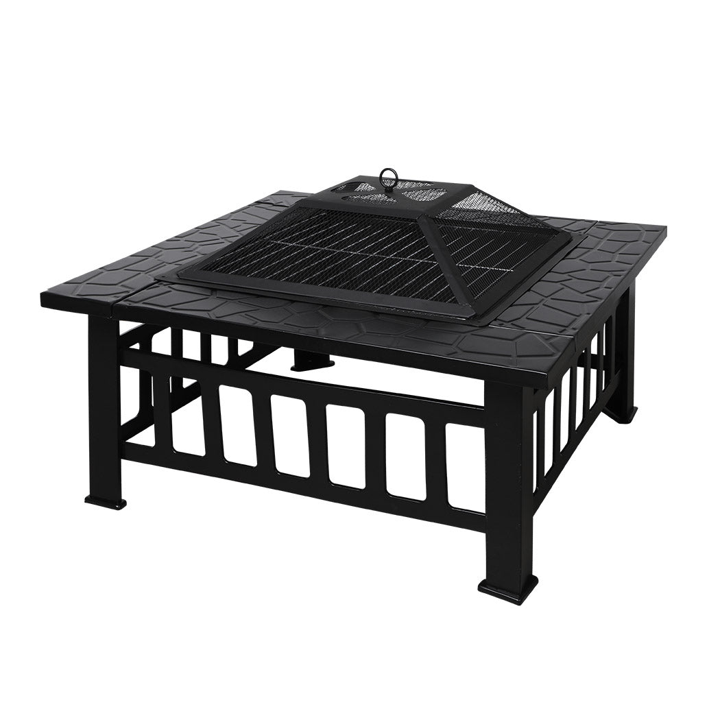 Moyasu 3IN1 Fire Pit BBQ Grill Pits-1910112943840825344