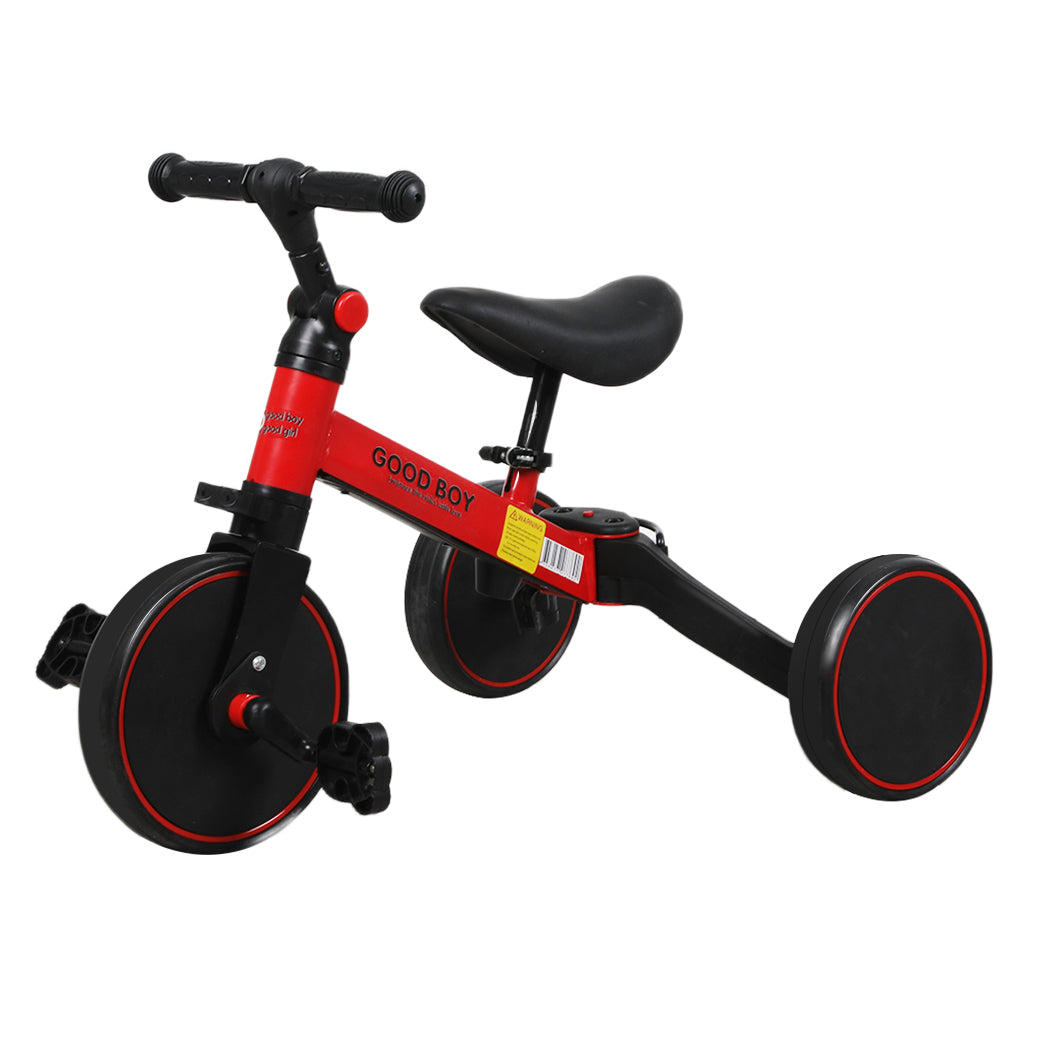 BoPeep 3in1 Kids Tricycle Toddler Balance-1954802362216484864