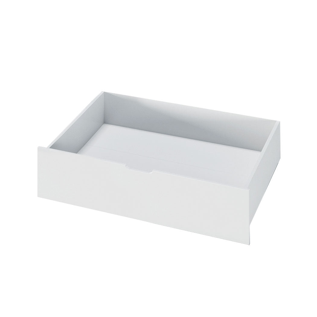 Levede 2x Bed Frame Storage Drawers White-1910113207033401344