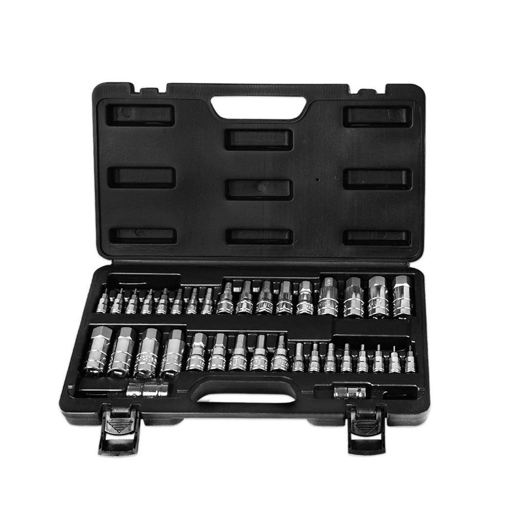 Traderight Hex Bit Socket Set SAE Metric-1919892895540842496