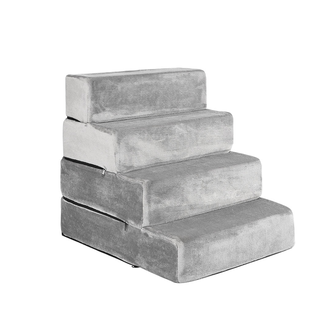 PaWz Pet Stairs 4 Step Ramp Portable X-Large-1954802513781854208