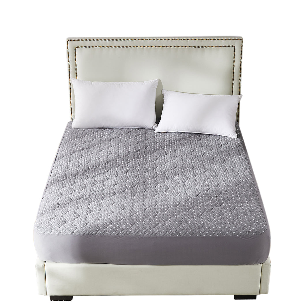 Dreamz Mattress Protector Topper Bamboo Single-1910112875289120768