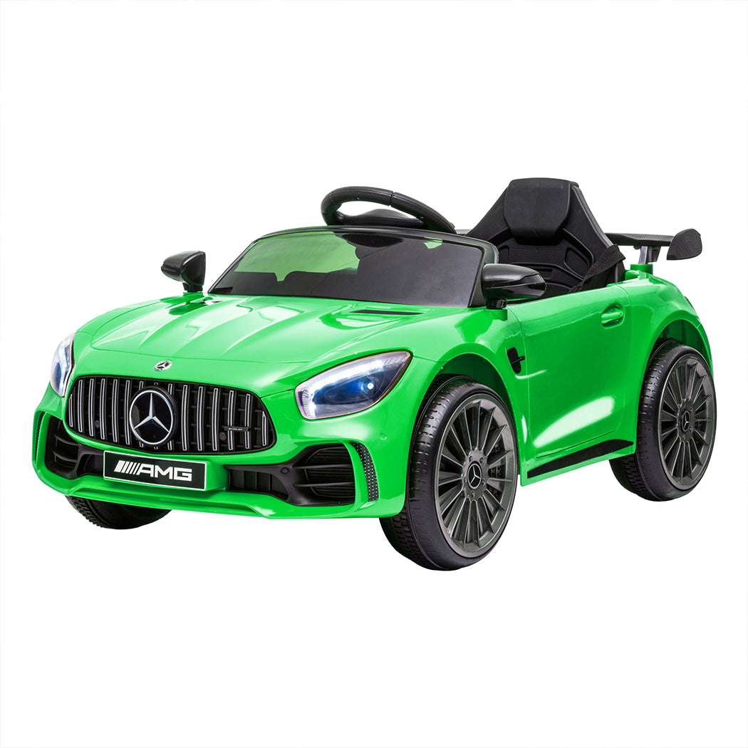 Kids Ride On Car 12V Battery Mercedes-Benz Green-1910113158366892032