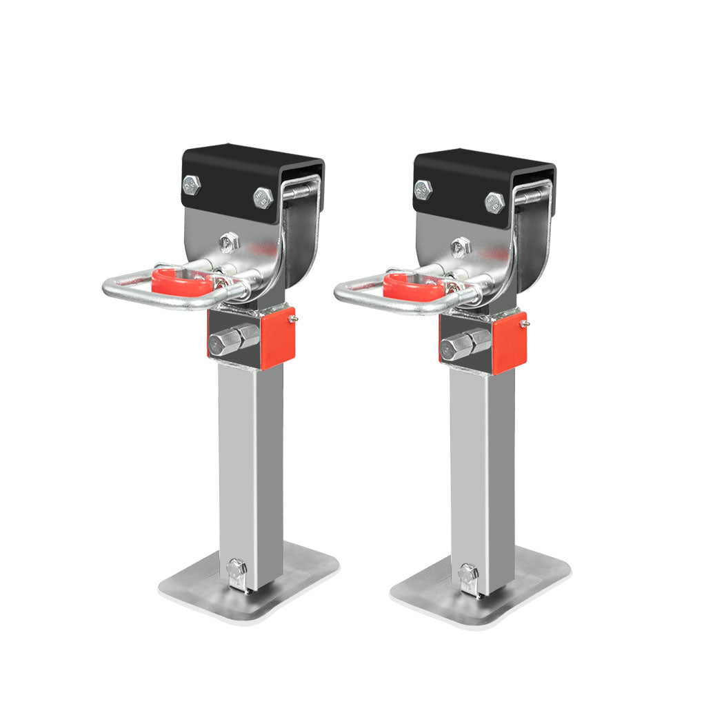 Manan 2X 410mm-545mm Drop Down Corner Silver-1954802966728937472