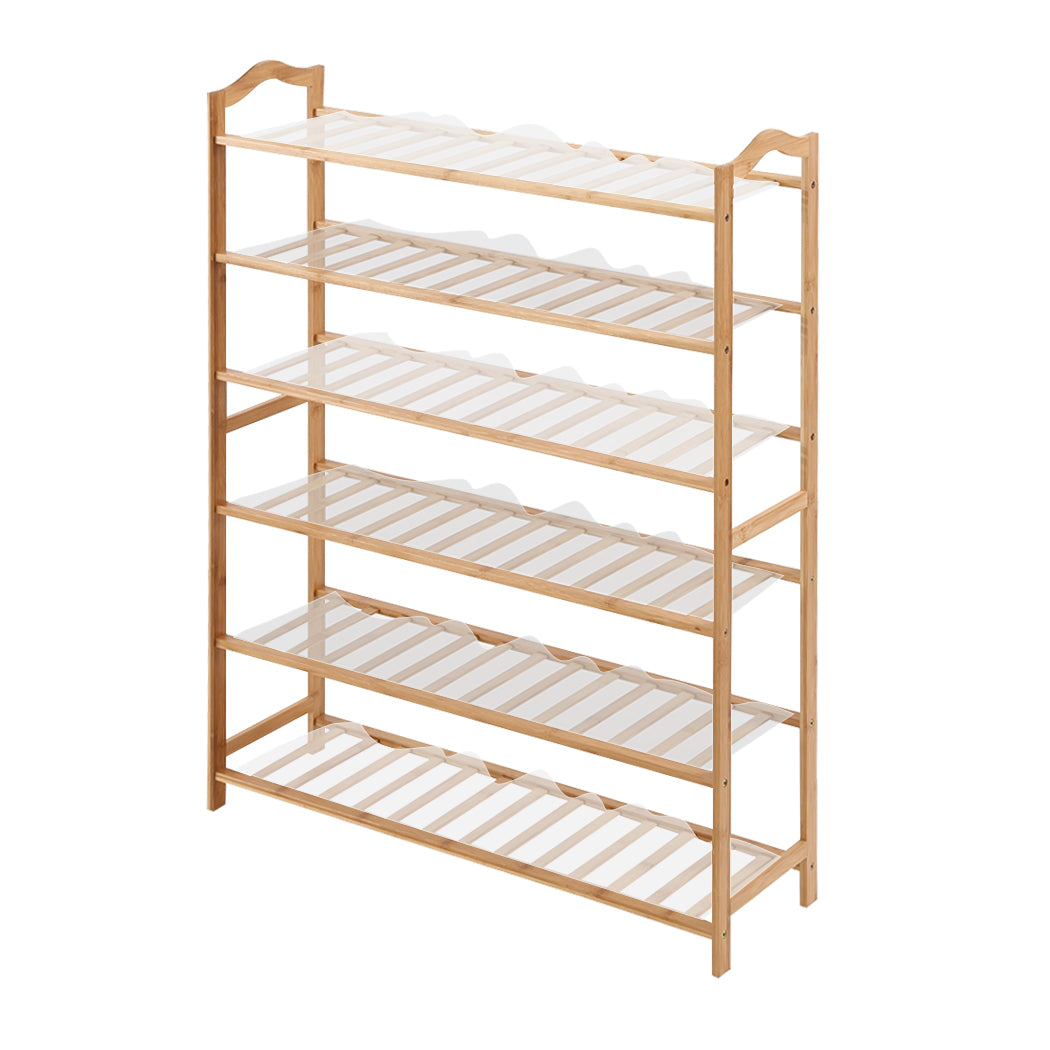 Levede Bamboo Shoe Rack Storage Wooden 70cm-1910113027718516736
