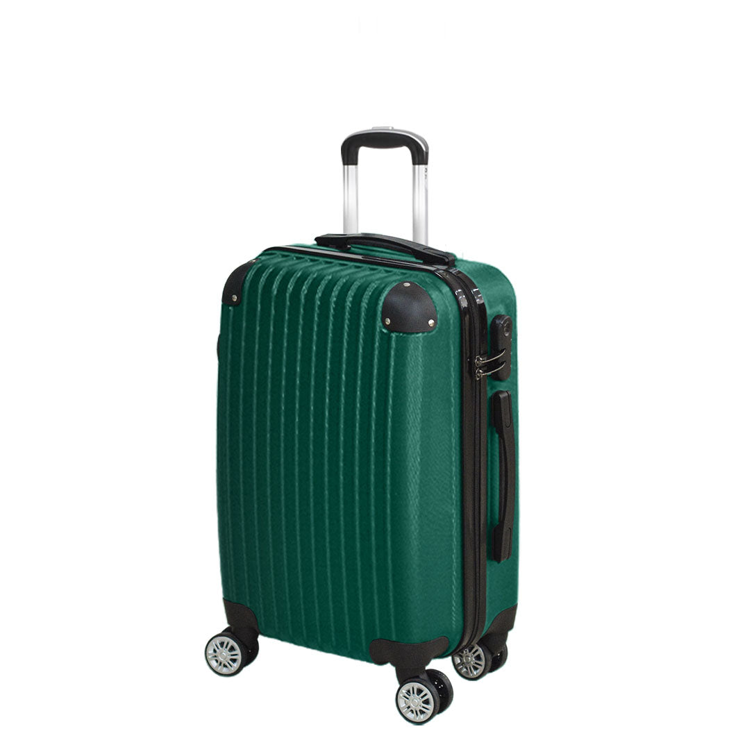 Slimbridge 28" Travel Luggage Suitcase Green-1954802639959101440