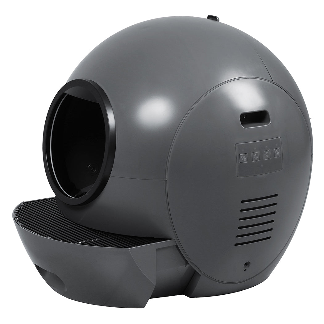 Pawz Smart Cat Litter Box Self-Cleaning Enclosed-1910112218037489664