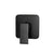 Dutxa Bathroom Shower Mixer Tap Brass Black-1954802751879909376