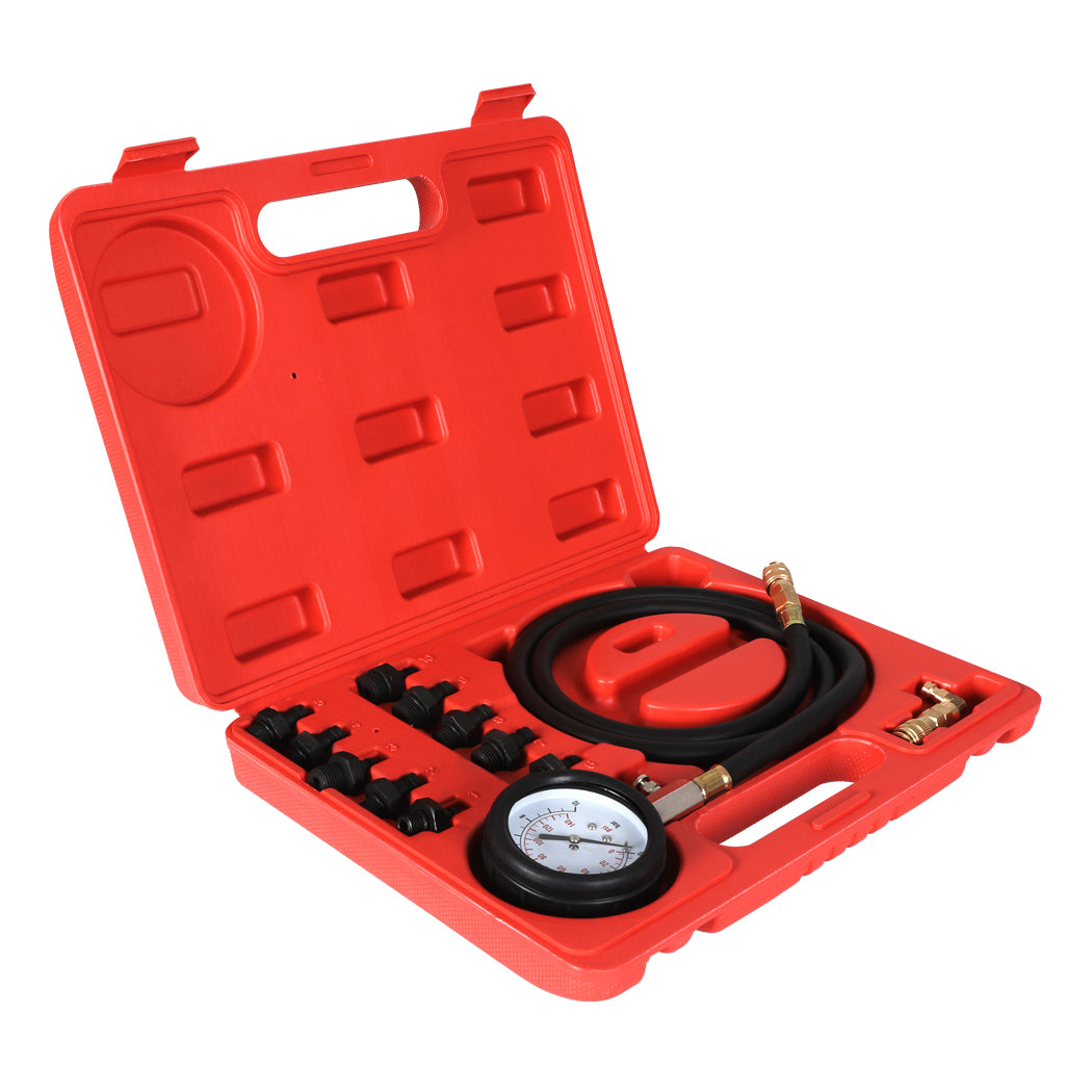 Oil Pressure Tester Kit Engine Gauge Red-1910113250389921792