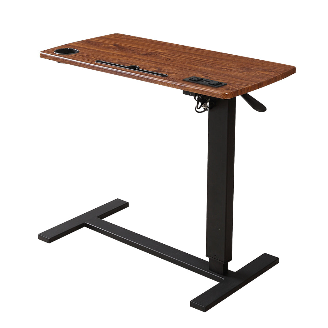 Levede Standing Desk Height Adjustable Brown-1954802680291528704