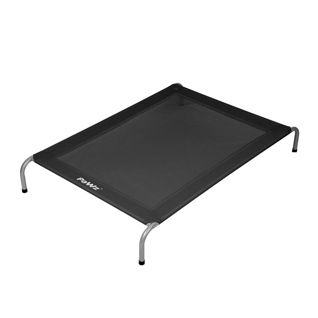 PaWz Elevated Trampoline Pet Bed Dog L Black Large-1954802573450022912