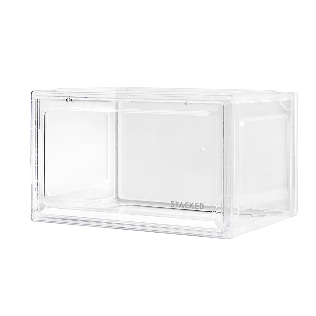 Stacked Shoe Box Acrylic Sneaker Display 1PC Clear-1954802596967485440
