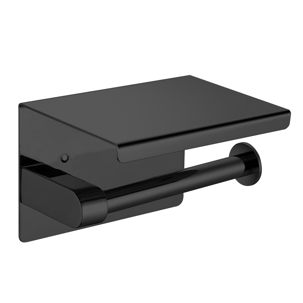 Toilet Paper Holder Roll Bath Tissue Black-1910113085692186624