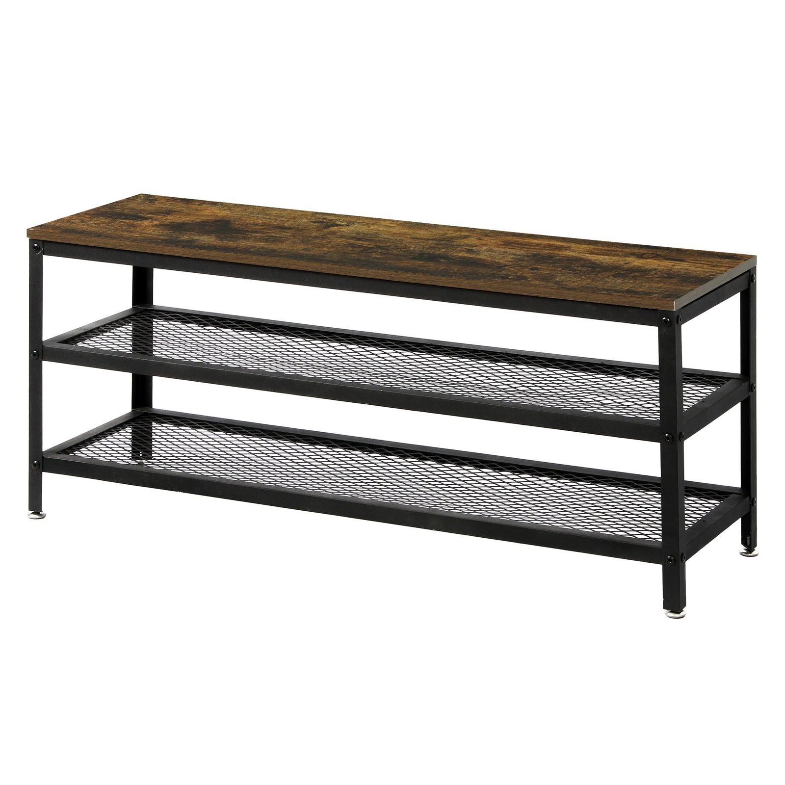 Levede 3-Tier Shoe Rack Bench 100cm-1954802690089422848