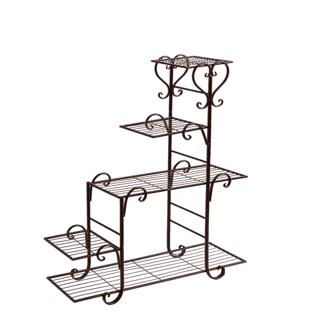 Levede Plant Stand Outdoor Indoor Metal Bronze-1954802662457348096