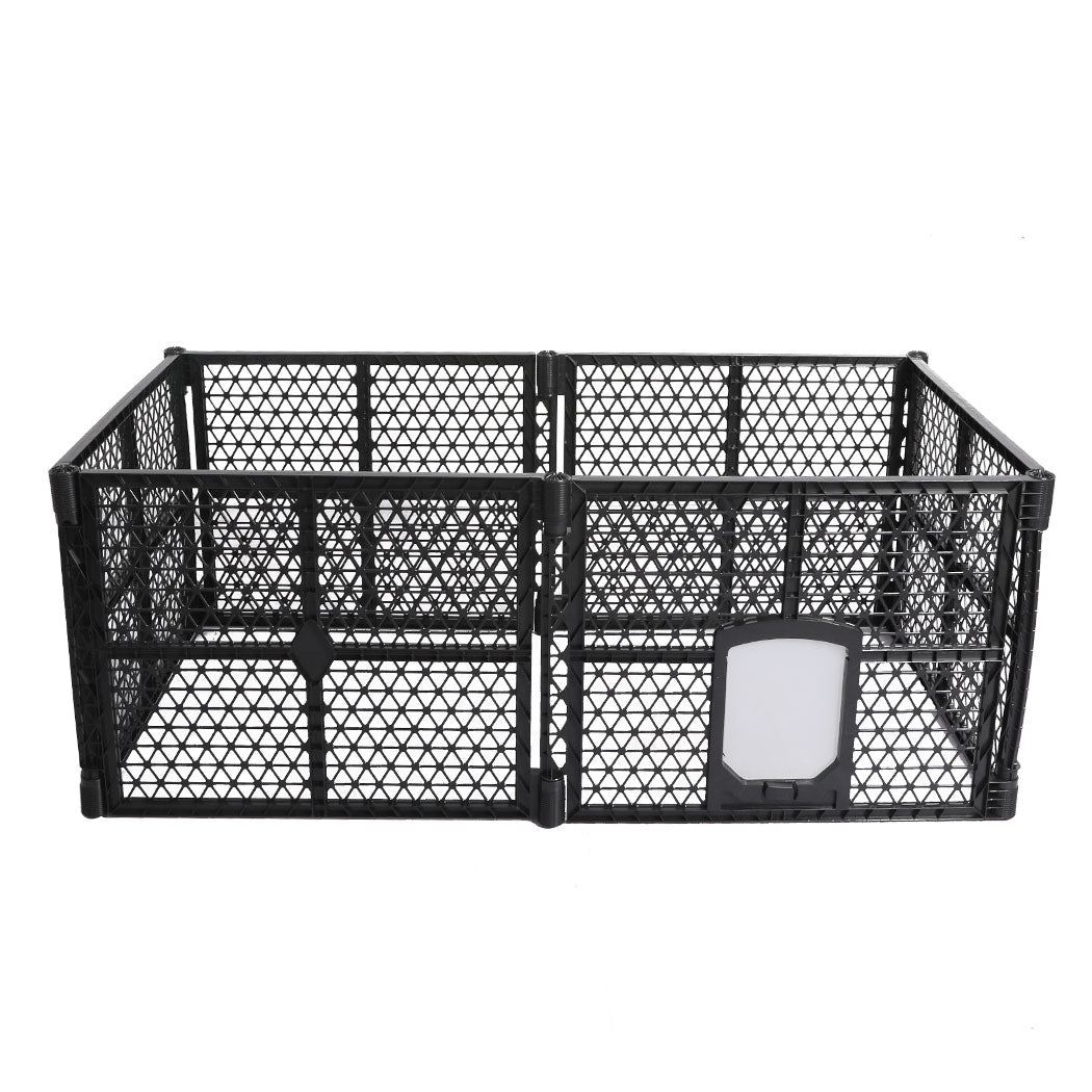 PaWz Pet Playpen Folding Dog Plastic M Medium-1954802538251423744
