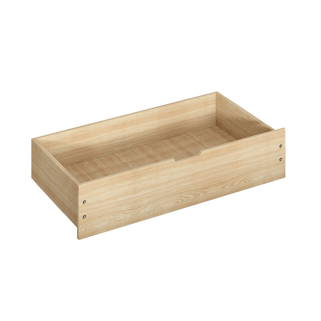 Levede 2x Bed Frame Storage Drawers Nature Natural-1910113206886600704