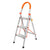 Traderight 3 Step Ladder Folding Aluminium-1954802742862155776