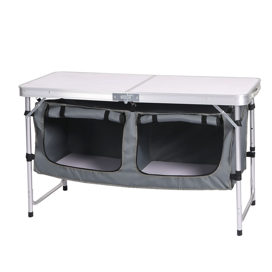 Levede Folding Camping Table Aluminium-1919892857418813440