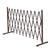 Garden Security Fence Gate Gate Metal Brown-1954802909376024576