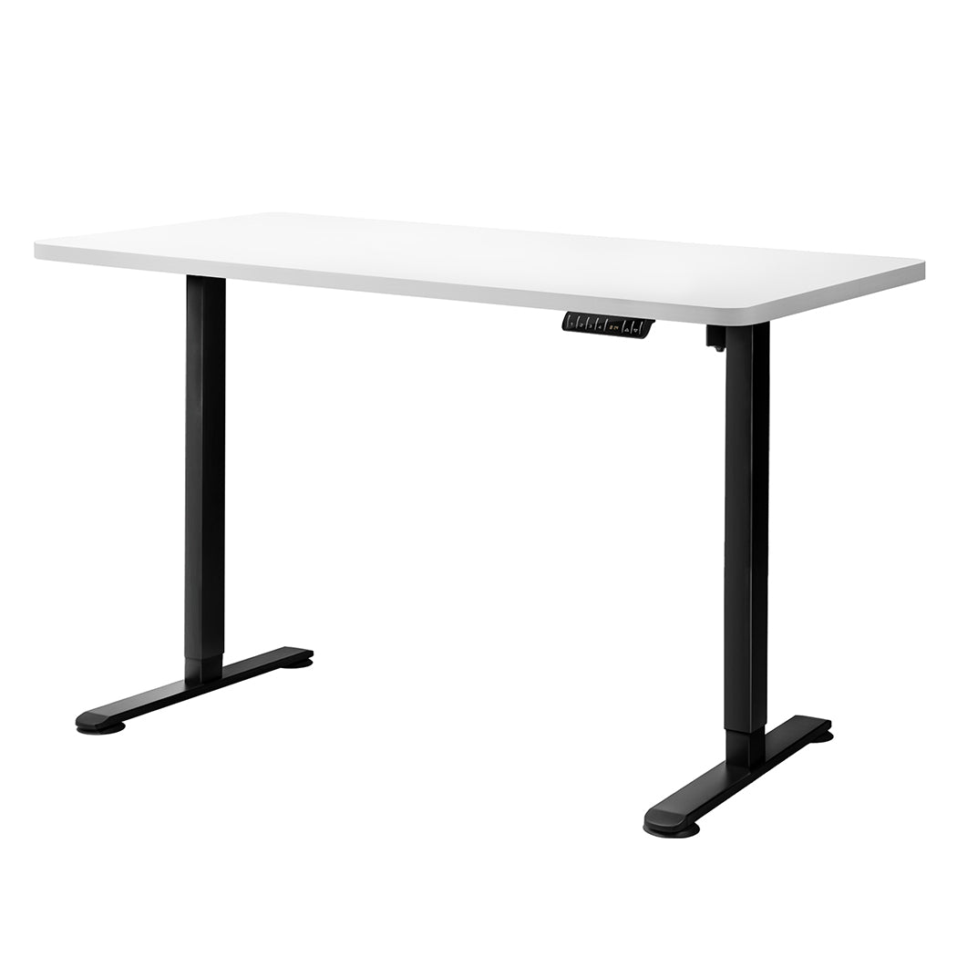 Levede Motorised Standing Desk Adjustable 140cm White 1000x 1MM-1954803021305221120