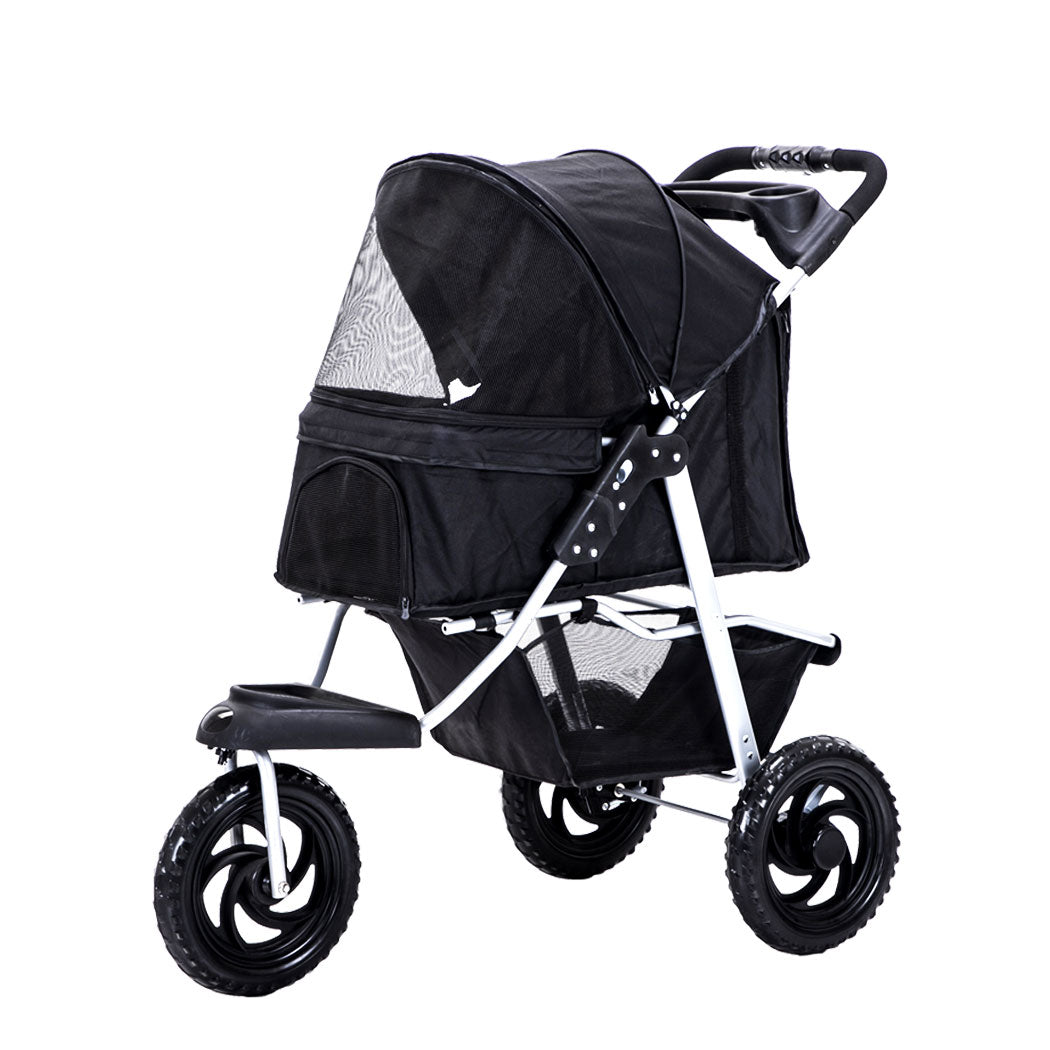 PaWz Pet Stroller Pram Dog Carrier Trailer-1910112546212417536