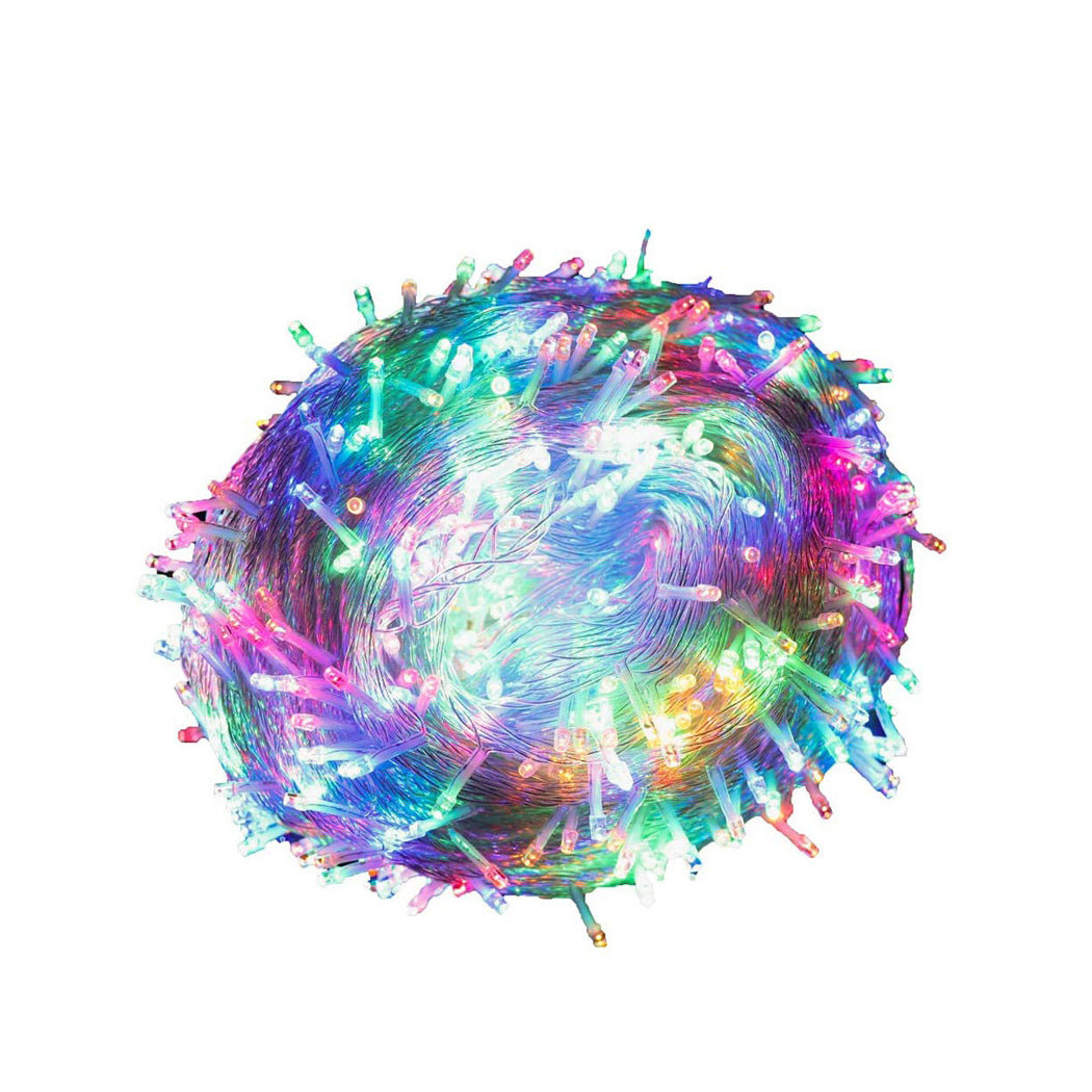 96LED Fairy String Lights Net Mesh Curtain Multi-Coloured-1954802505619738624