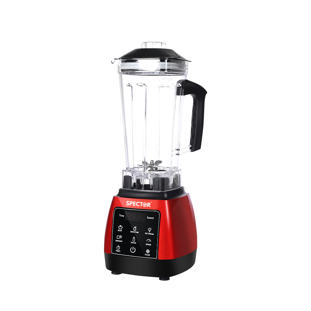 Spector 2L Commercial Blender Mixer Red-1954802899666210816