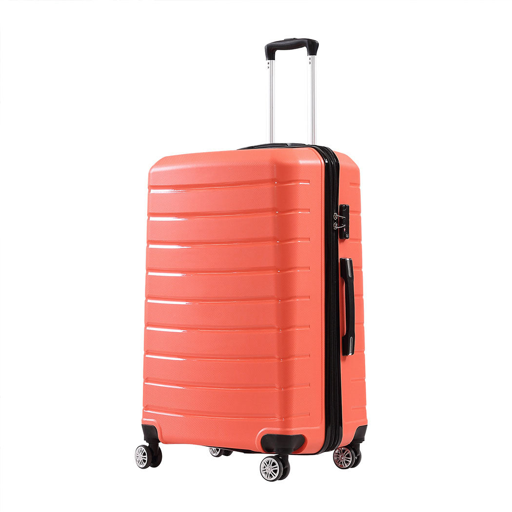 28" Travel Luggage Carry On Expandable Coral-1919892860342243328