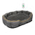 PaWz Electric Pet Heater Bed Heated M Grey Medium-1910112463077117952