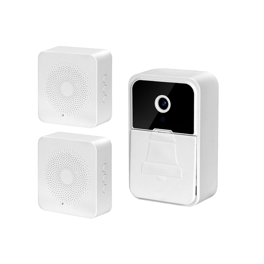Wifi Doorbell Camera with 2 Indoor Chime-1910112334320373760