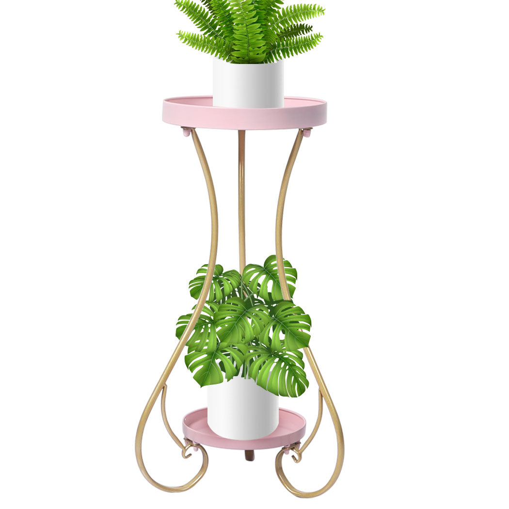 Levede Plant Stand 2 Tiers Outdoor Indoor Large-1910112298907865088